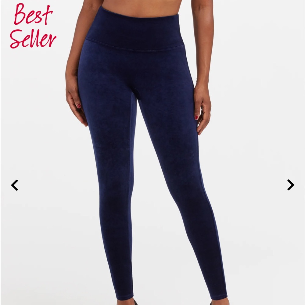 Velvet Spanx pants in “Lapis Night” size Medium